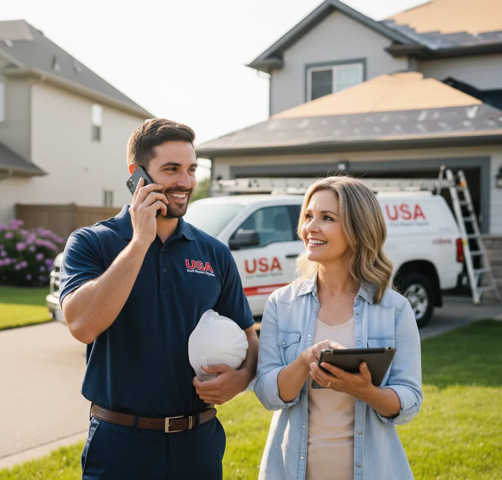 USA Roof Repair Experts customer support in Scottsbluff